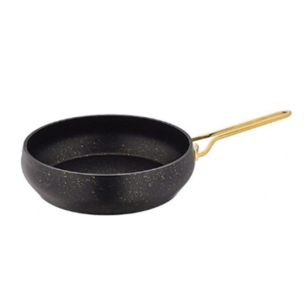 ÖZKENT K-562.01 GRANİT GÜVEÇ TAVA ÇELİK SİYAH 28CM