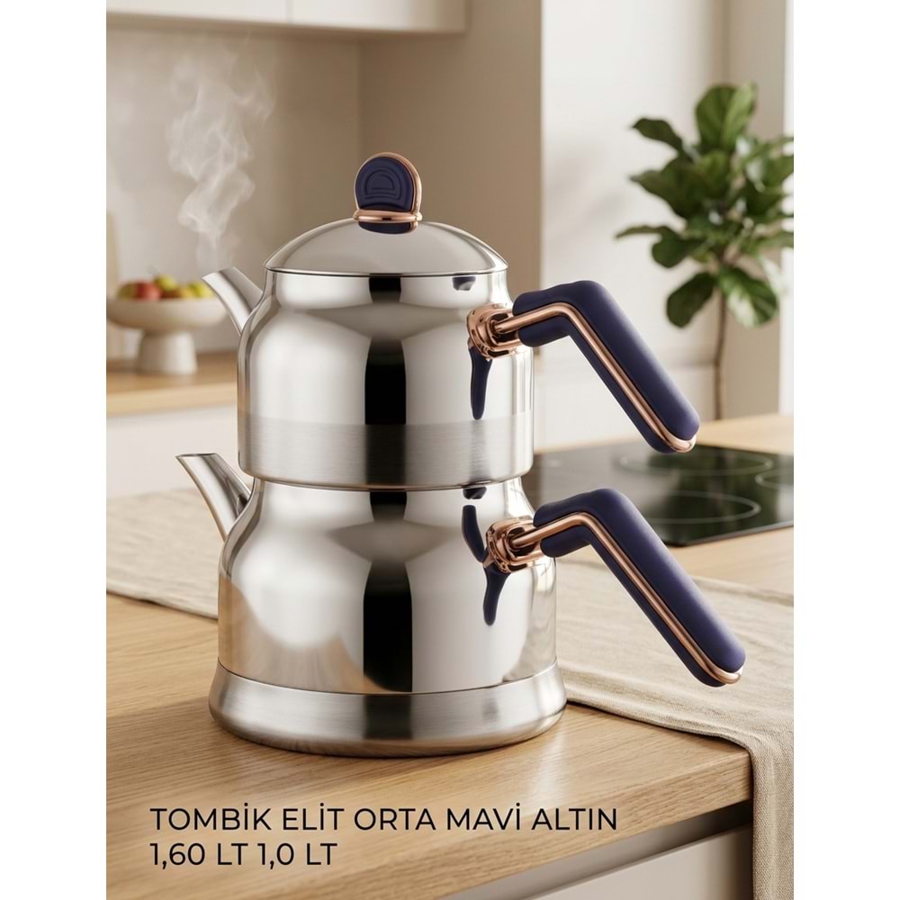 AKDENİZ TOMBİK ELİT ORTA MAVİ-ALTIN BAKALİT KULP ÇAYDANLIK (8)