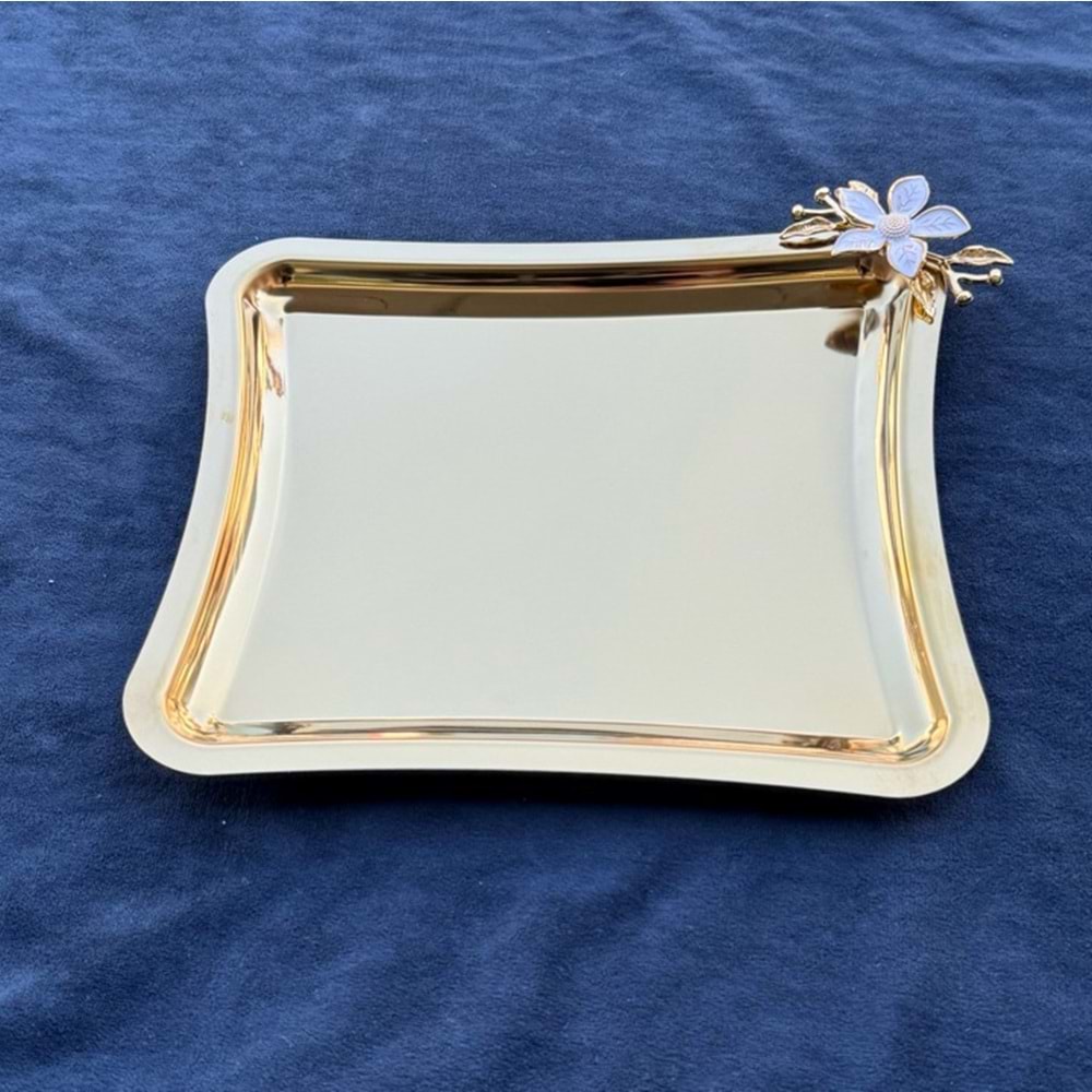 DGN TBPPT04 003 İTALYAN TEK PAPATYA GOLD TEPSİ (48)