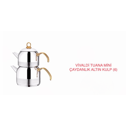 VİVALDİ TUANA MİNİ ÇAYDANLIK ALTIN KULP (6)