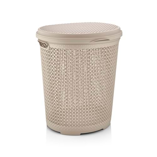 BURSEV 2131 02 İNCİ KİRLİ ÇAMAŞIR SEPETİ 45LT (10)