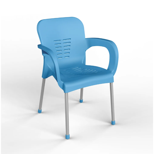 FLORYA GARDEN EYFEL ECO METAL AYAK MAVİ SANDALYE