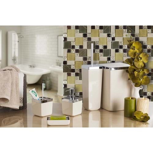 PRİMANOVA SAS01-09 TOSKANA BANYO SETİ BEJ(4)