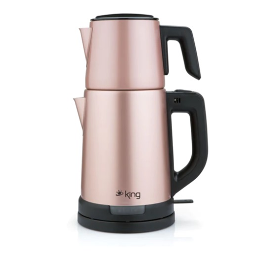 KİNG TEA PRO KCM331 INOX ÇAY MAKİNESİ ROSE (4)