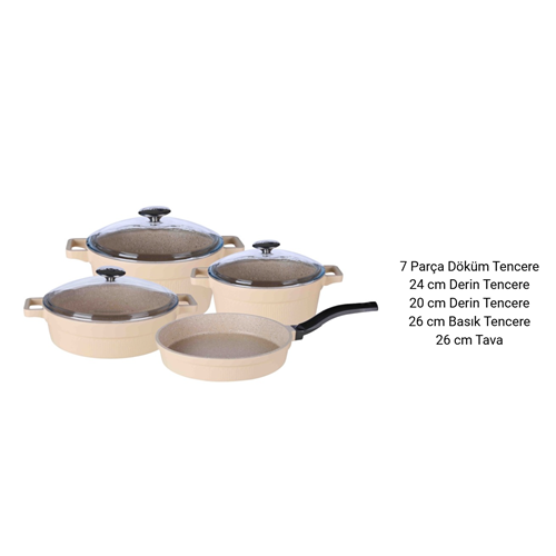 AROW TR-4545 HARMONY KUMBEJİ 7 PRÇ DÖKÜM (1)