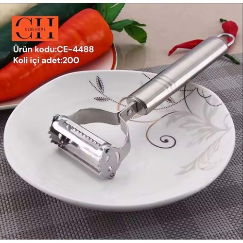 CEBE HOME CE-4488 METAL ÇİFT BIÇAKLI SOYACAK (200)