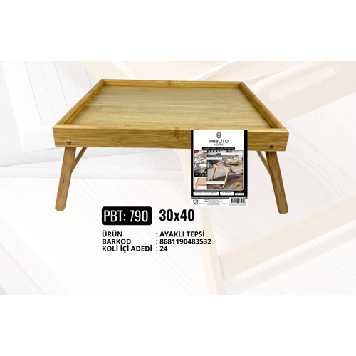 PABLİTO PBT-790 BAMBU AYAKLI TEPSİ (24)