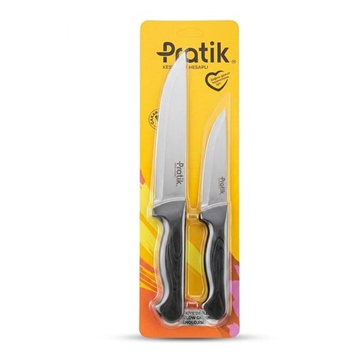 PİRGE PRT00015-01 ATLANTİK İKİLİ KASAP SETİ 03 SİYAH (12)