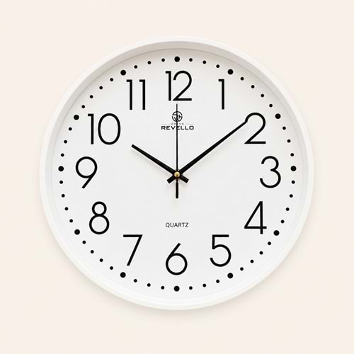 REVELLO 2027-1 BEYAZ SAAT 30 CM (10)