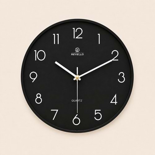 REVELLO 2027-3 SİYAH SAAT 30 CM (10)