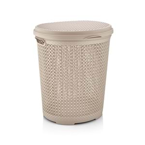 BURSEV 2131 02 İNCİ KİRLİ ÇAMAŞIR SEPETİ 45LT (10)