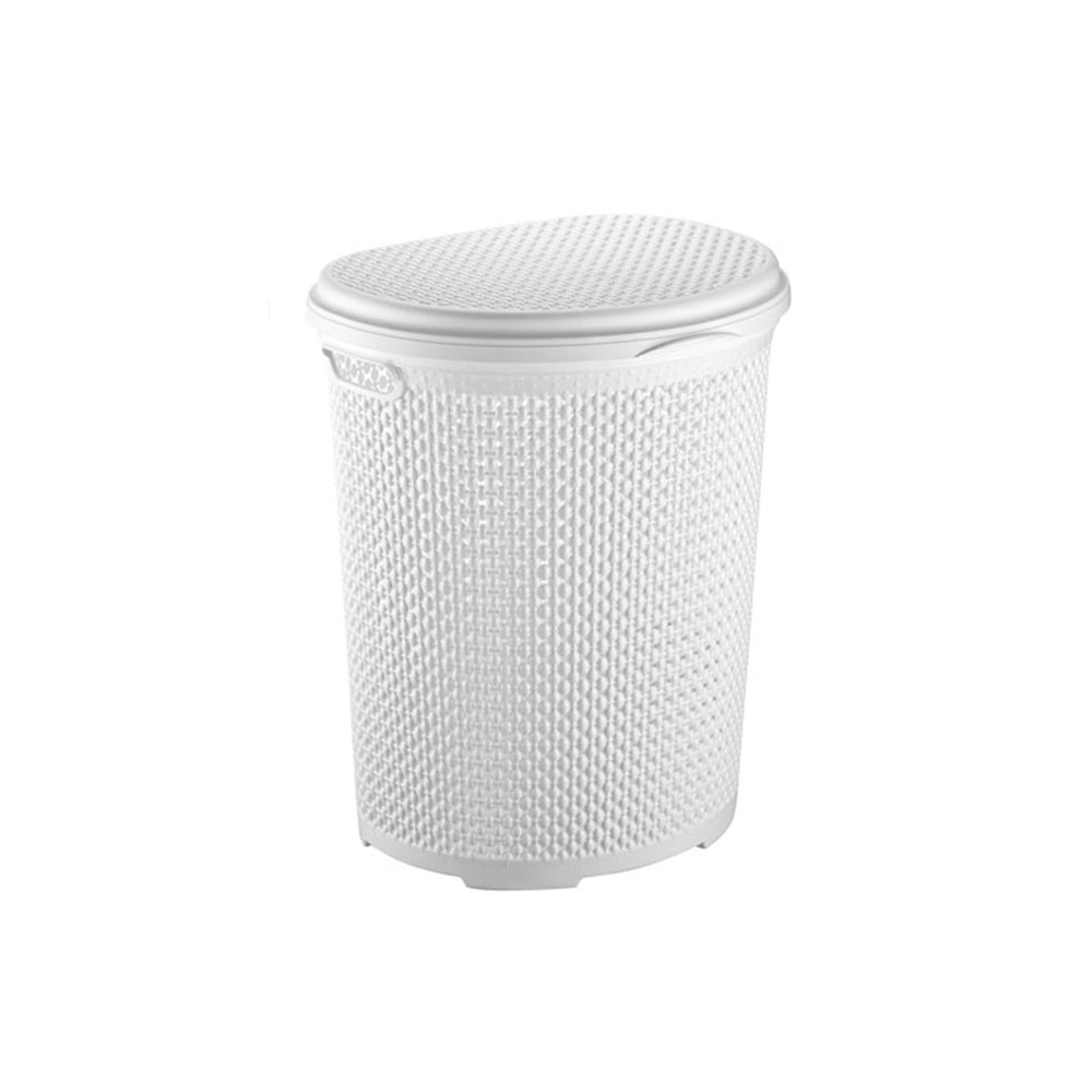 BURSEV 2131 02 İNCİ KİRLİ ÇAMAŞIR SEPETİ 45LT (10)