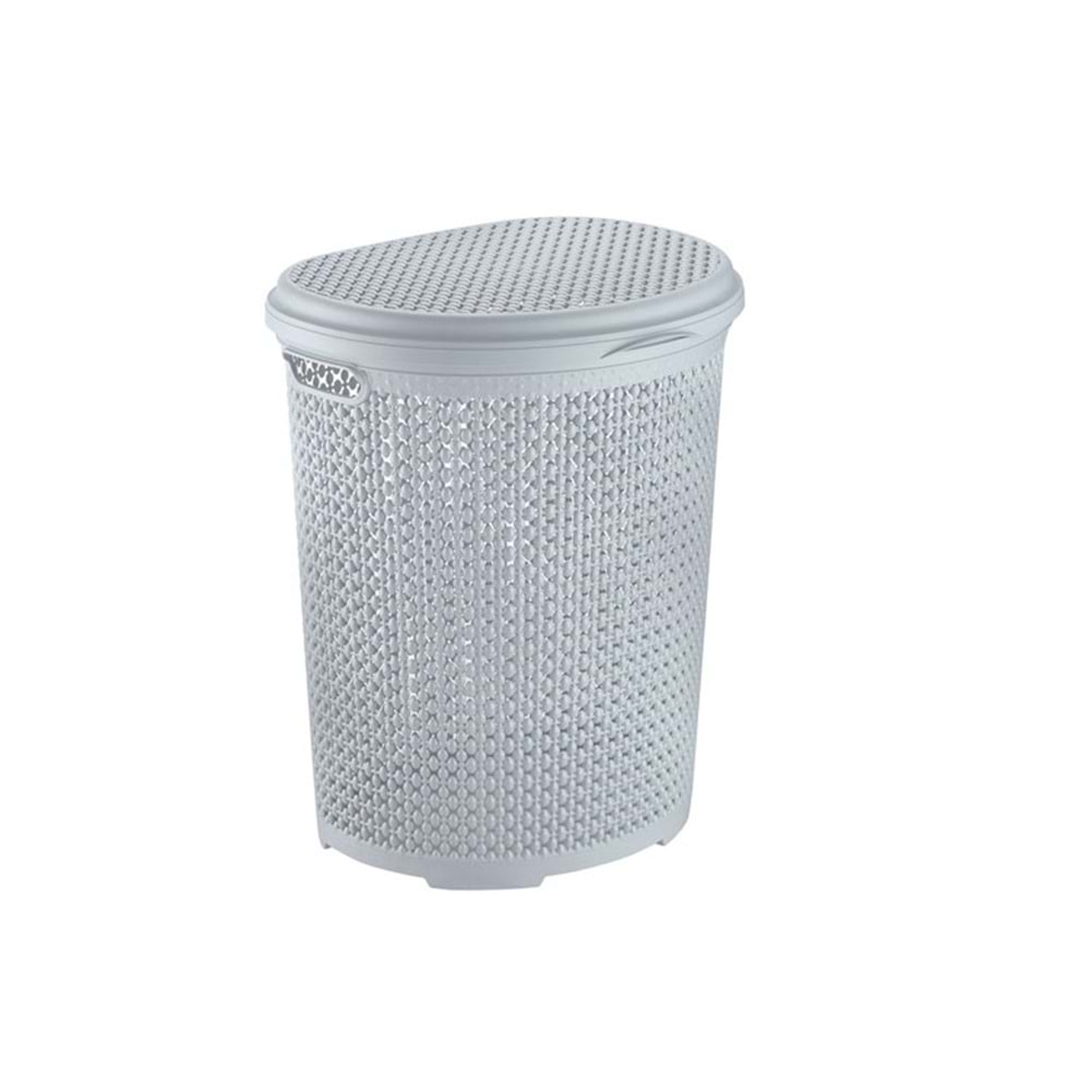 BURSEV 2131 02 İNCİ KİRLİ ÇAMAŞIR SEPETİ 45LT (10)
