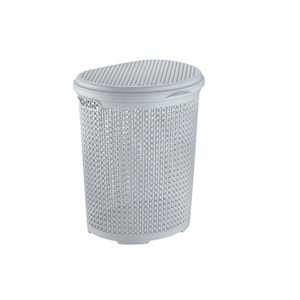 BURSEV 2131 02 İNCİ KİRLİ ÇAMAŞIR SEPETİ 45LT (10)