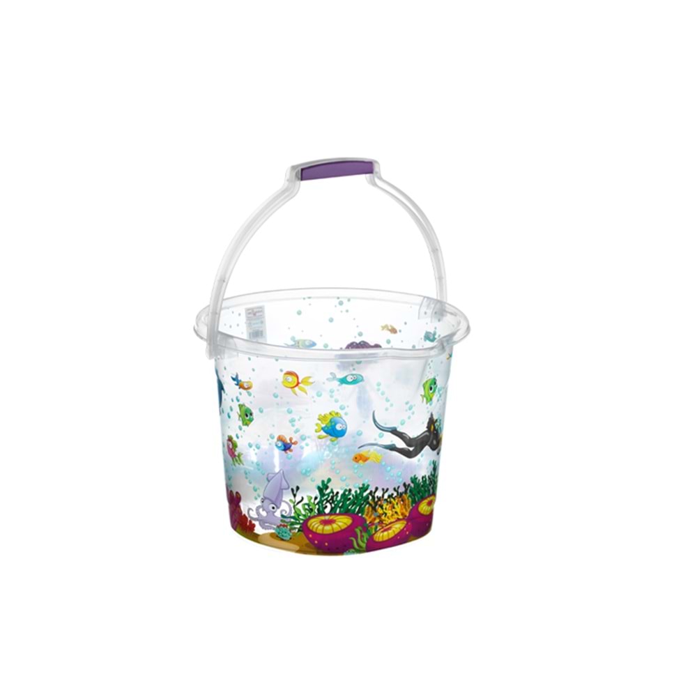 BURSEV 3118 96 BALIK DESENLİ BEBE KOVASI (24)