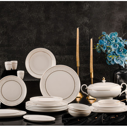 ÖZ LİFE Y-9006 ELEGANT COLL YUVARLAK 60PRÇ YEMEK TK (1)