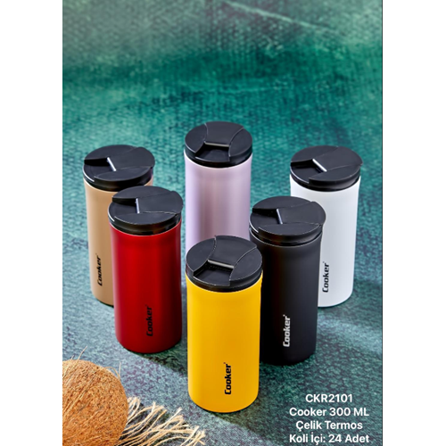 COOKER CKR2101 300 ML ÇELİK BARDAK TERMOS (24)