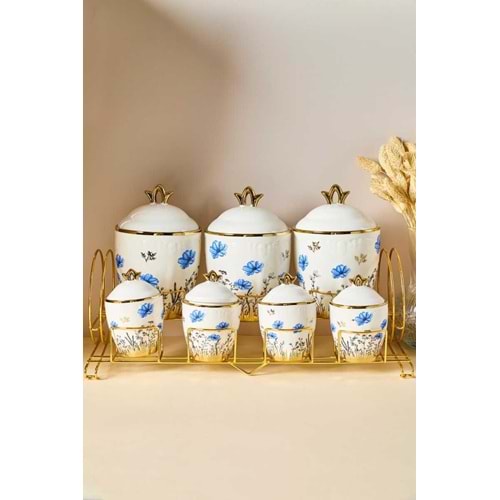 PEROTTİ 16893 JARDİM 7`Lİ STANDLI BAHARAT SETİ (4)