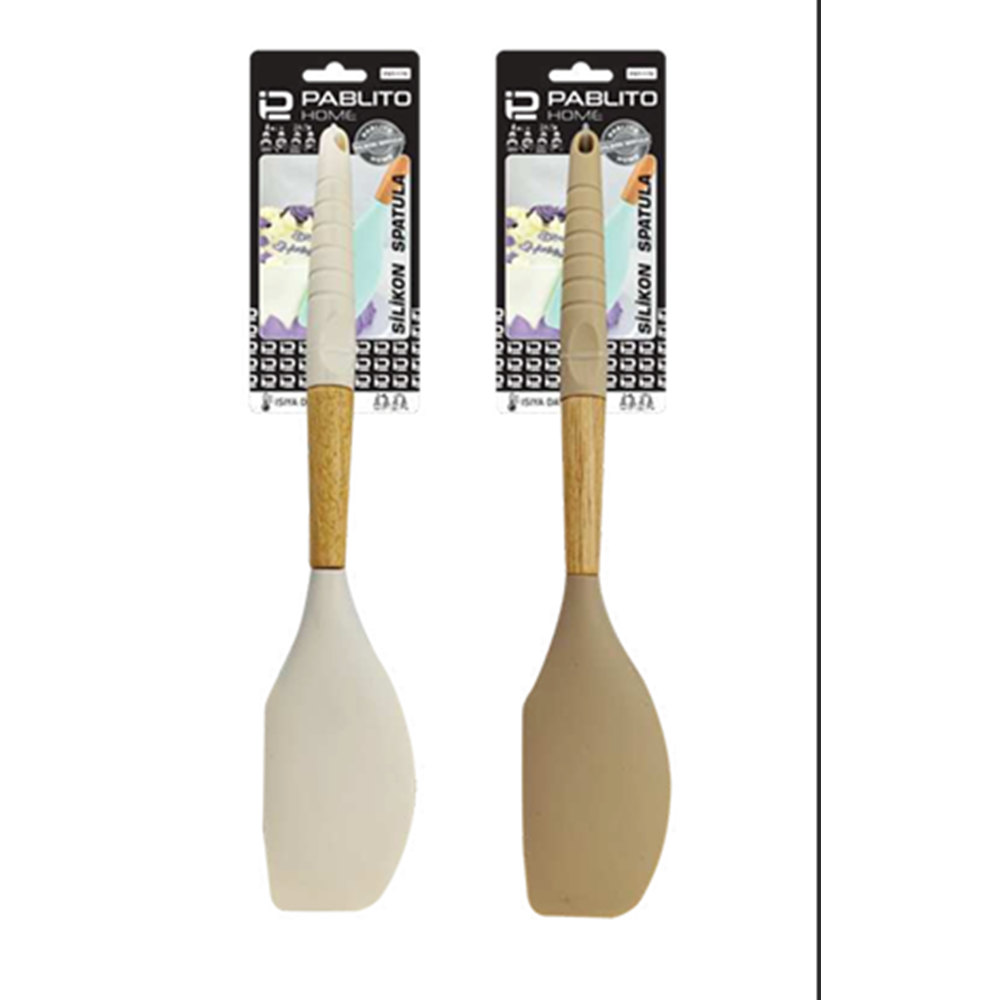 PABLİTO PBT-176 SPATULA SİLİKON KAŞIK (12) (144)
