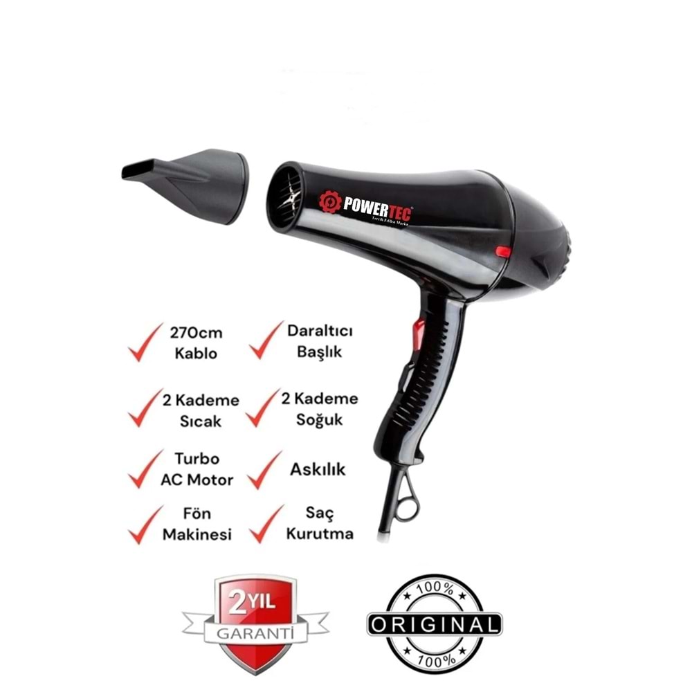 POWERTEC TR-901 FÖN MAKİNESİ (12)