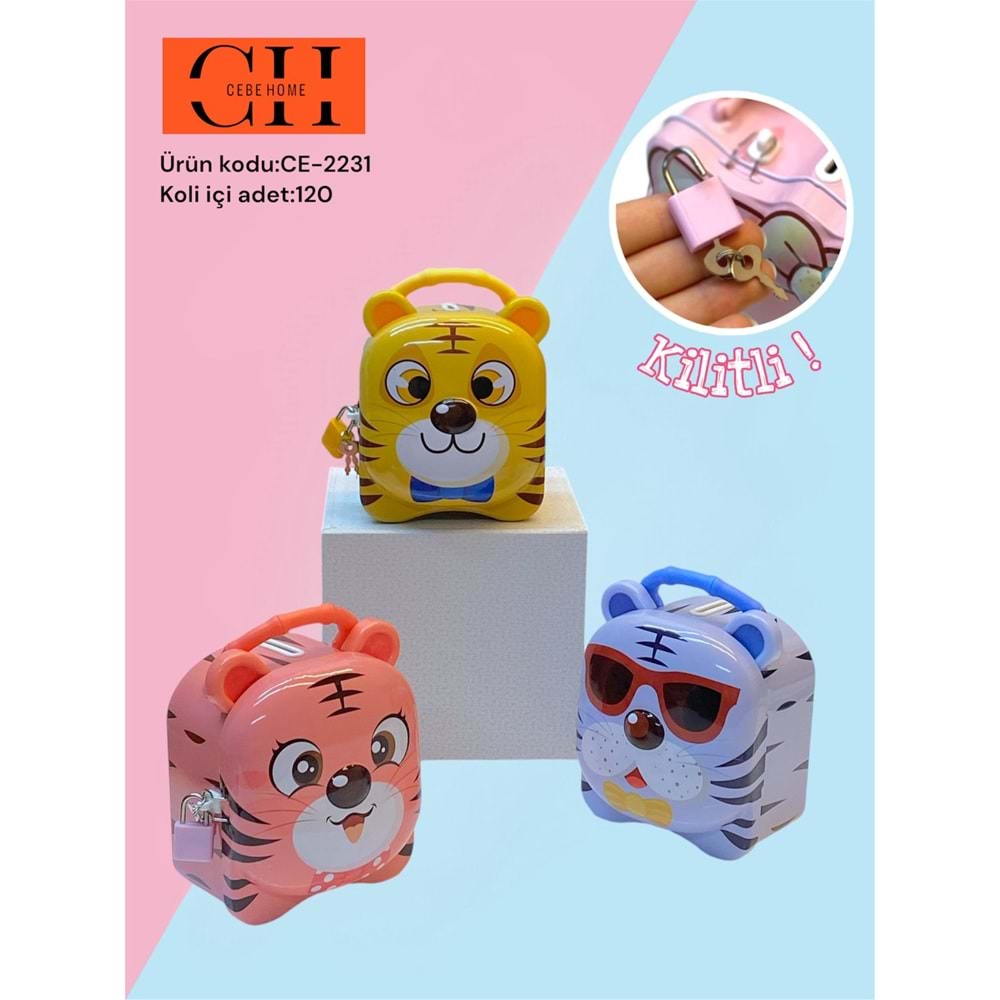 CEBE HOME S-252 CE-2231 METAL KUMBARA (120)