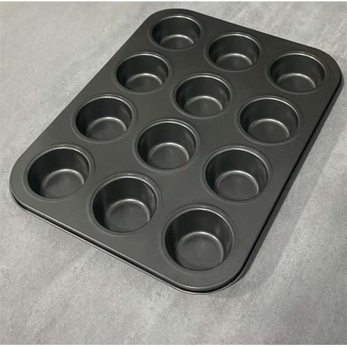 CEBE HOME CE-5218 -4280 MUFFİN KALIBI 12'Lİ (60)