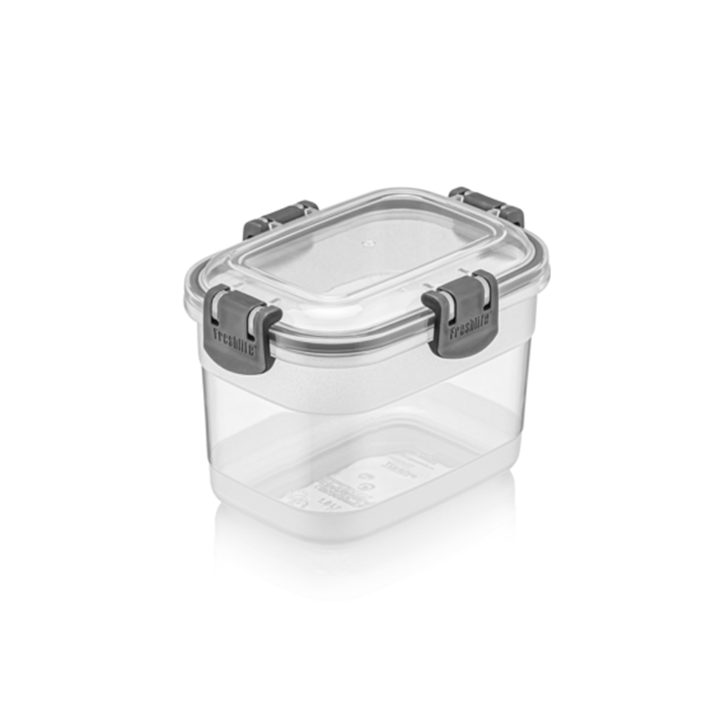 FRESHLİFE D-455 CLASSY CONTALI DİKDÖRTGEN SAK.KABI 1,2 LT (24)