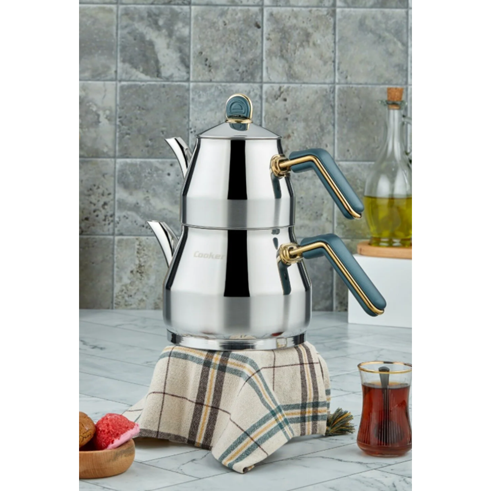 COOKER CKR3236 EVEREST ORTA ÇAYDANLIK YEŞİL (8)