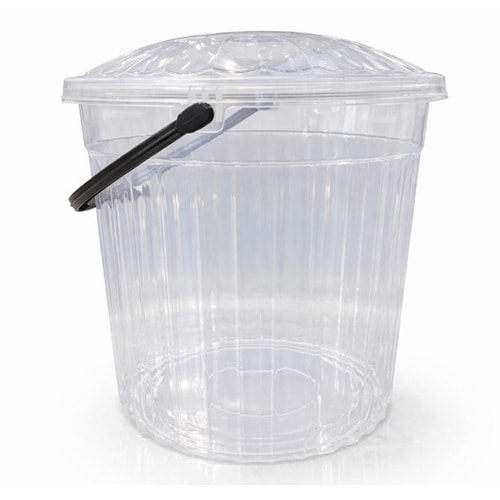 YELMEN Y-390 MAXEL NO : 3 KAPAKLI SU KOVASI ŞEFFAF 10LT (12)