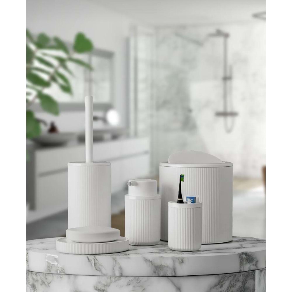 BİLTAŞ ISR-5778 5 Lİ BANYO SETİ BEYAZ ECO (8)