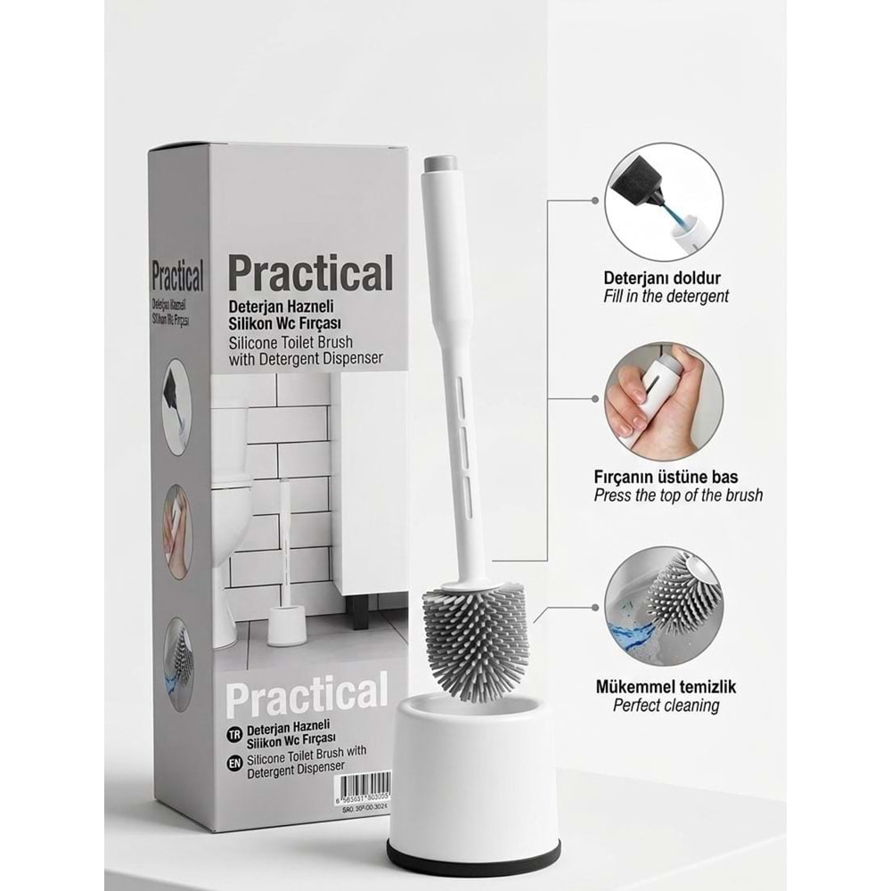 ÇELİK AYNA MSK-26062560 DETERJAN HAZNELİ SİLİKON WC FIRÇASI (4)