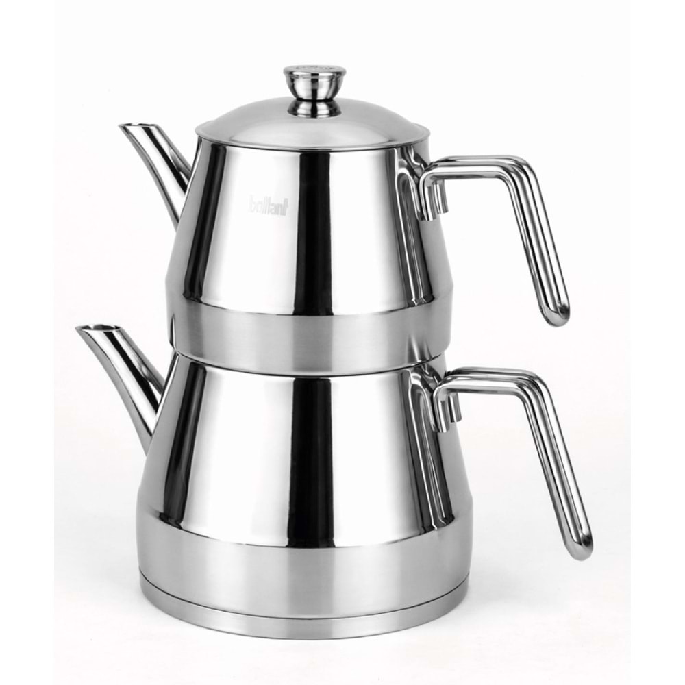 BRİLLANT ÇAYDANLIK GRN-CY-7084 ELEGANCE İNOX AİLE BOY (6)