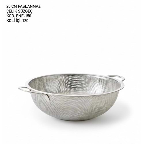 ENFA ENF-150 25CM ÇELİK SÜZGEÇ (120)