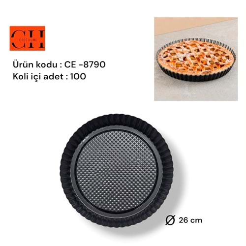 CEBE HOME CE-8790 TART KALIBI 26CM (100)