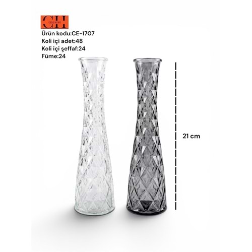 CEBE HOME CE-1707 CAM VAZO 21 CM (48)